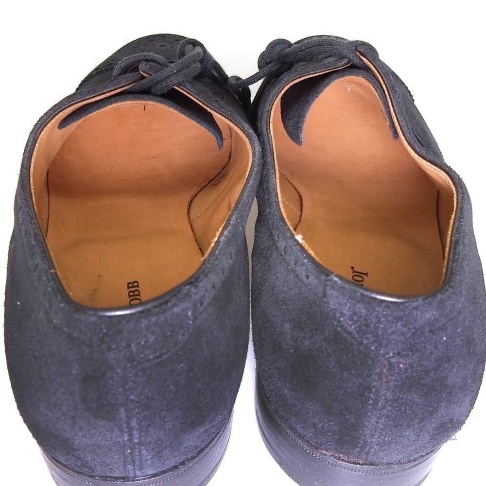 [着用数回 美品] John Lobb ジョンロブ Seymour セイモア ジョンロブ SEYMOUR(セイモア)セミブローグ ブラッケン 茶箱