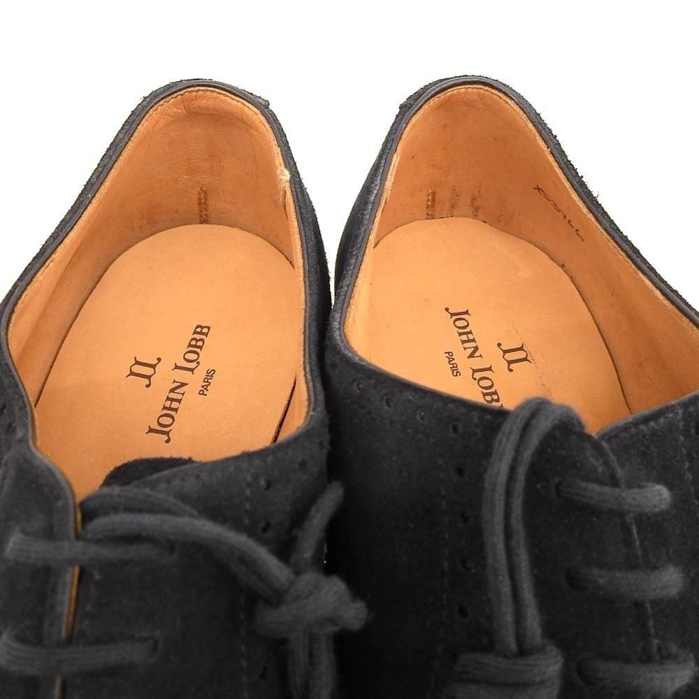 ジョンロブ SEYMOUR(セイモア)セミブローグ ブラックスエード