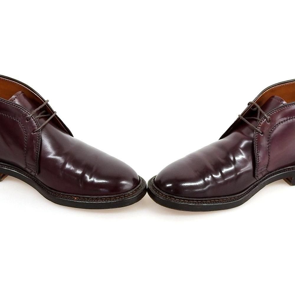 オールデン 1339 チャッカブーツ バーガンデイコードバン サイズ