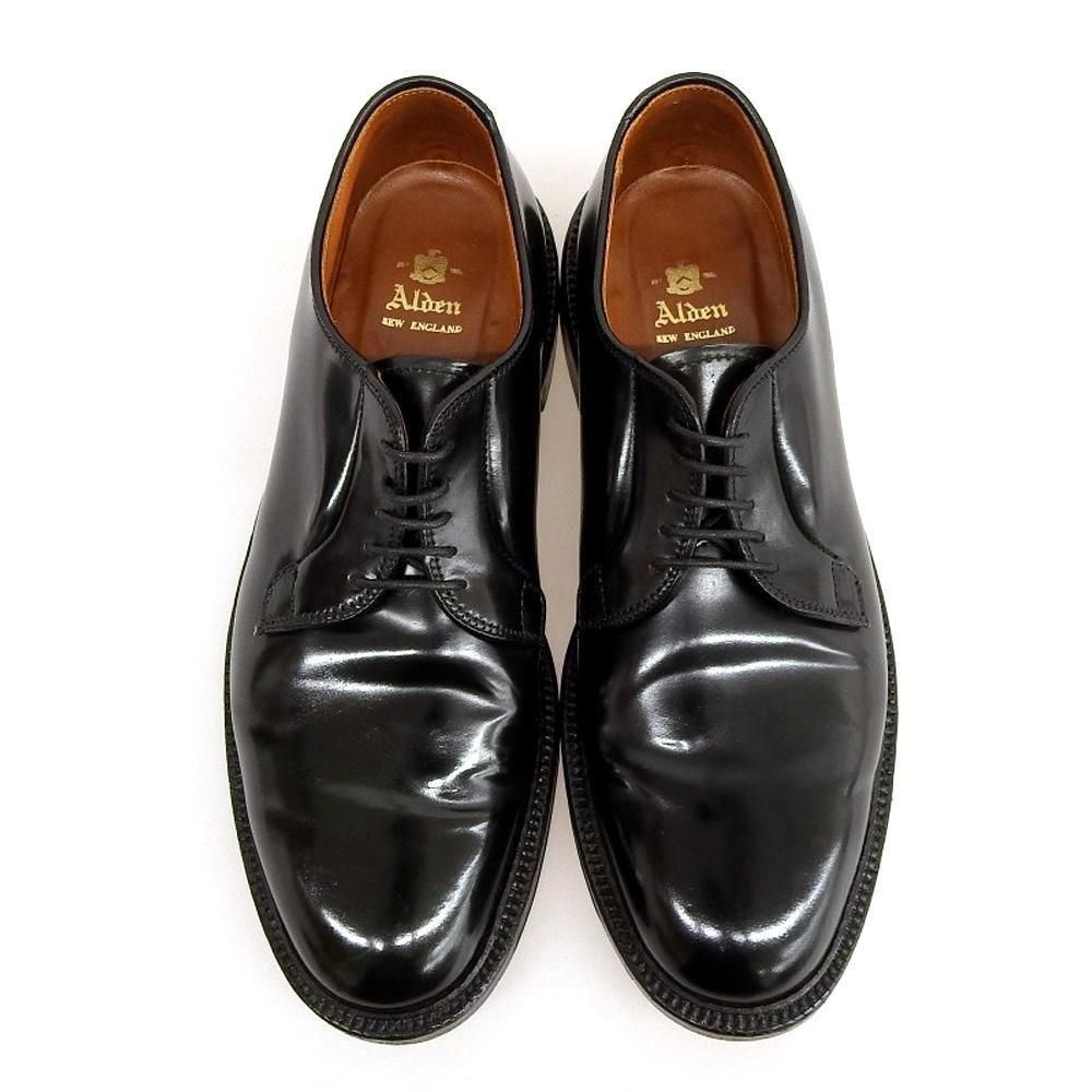 Alden オールデン 9901 ビームス別注 8.5Dコードバン プレーントゥ Alden オールデン 9901 ビームス別注 8.5Dコードバン プレーントゥ