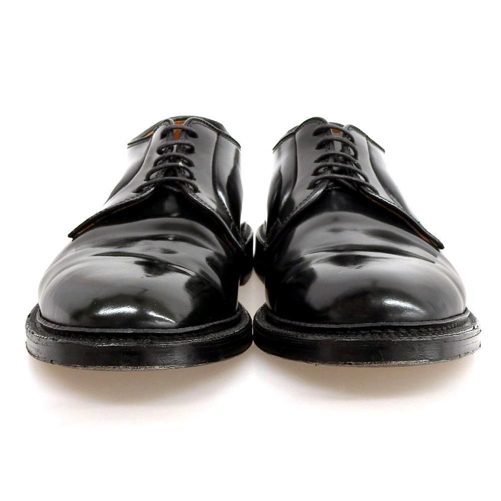 オールデン 9901 プレーントゥ ブラック コードバン サイズ8.5D