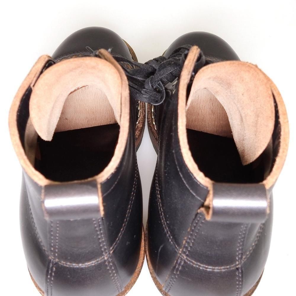 ホワイツ ブーツ セミドレス レースアップブーツ パンチドキャップ クロムエクセル ブラック サイズ6D<img class='new_mark_img2' src='https://img.shop-pro.jp/img/new/icons1.gif' style='border:none;display:inline;margin:0px;padding:0px;width:auto;' />