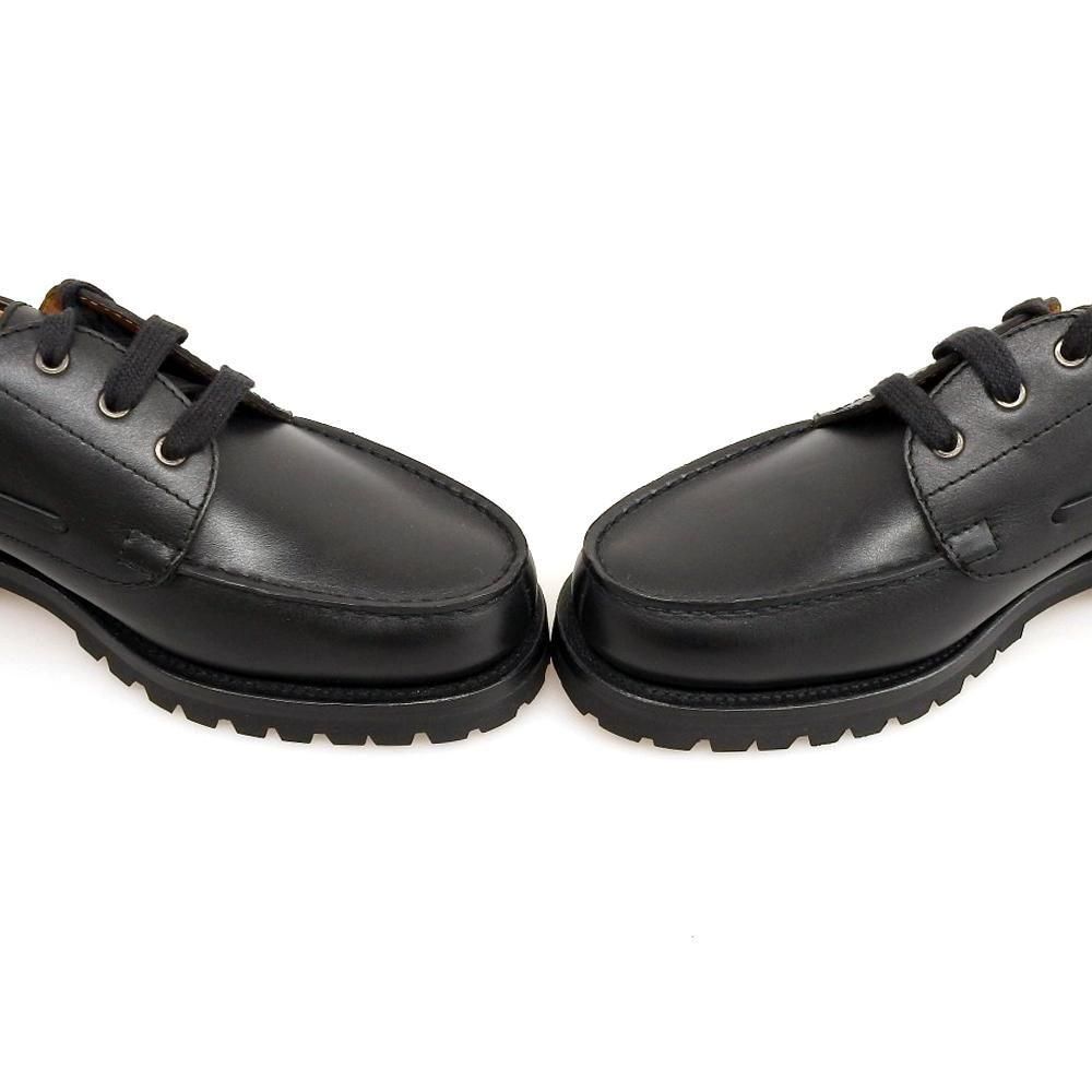 ジェイエムウエストン 690 YACHT(ヨット)デッキシューズ ブラック