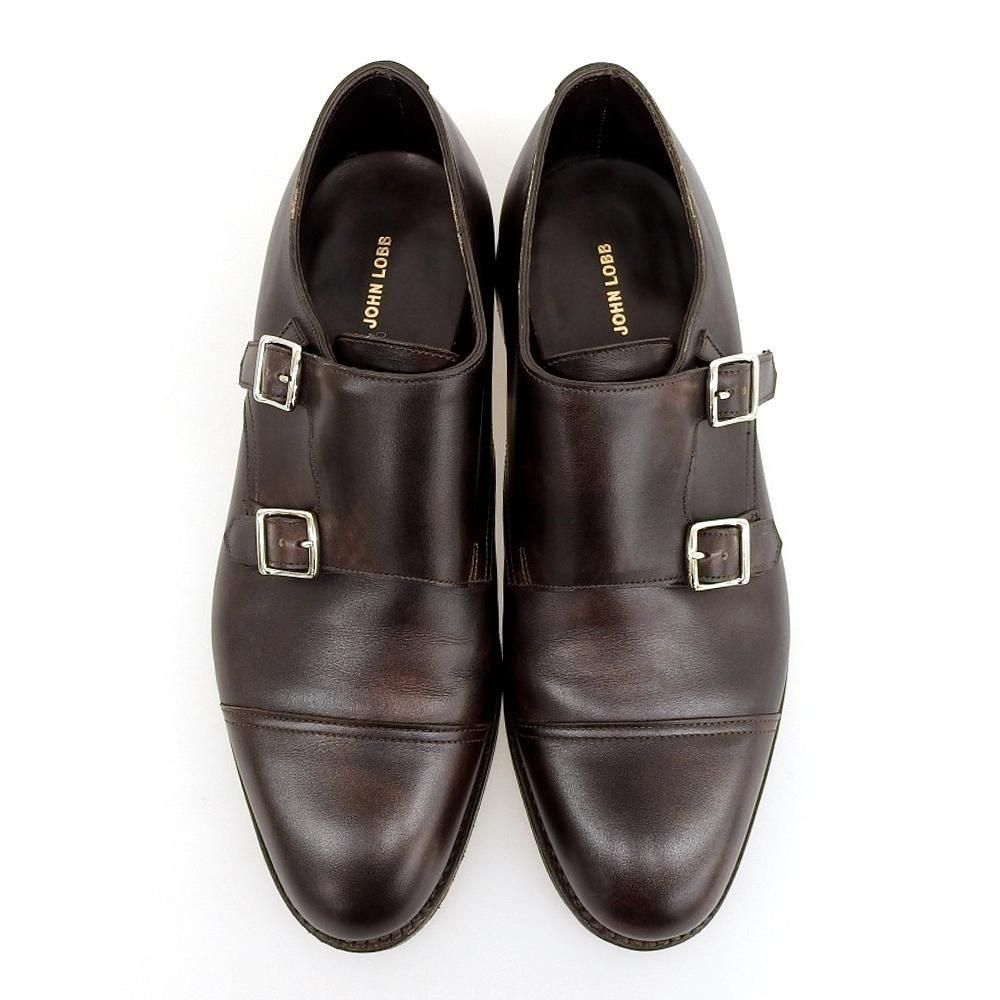 ジョンロブ　ウィリアム　6E 中古)ジョンロブ WILLIAM ウィリアム ミュージアムカーフ ダブル