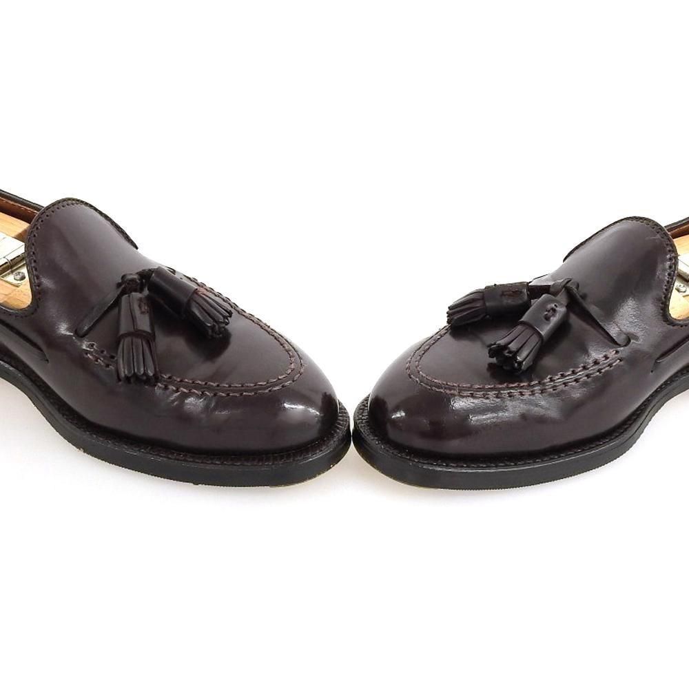 オールデン 563 タッセルローファー バーガンディー コードバン サイズ