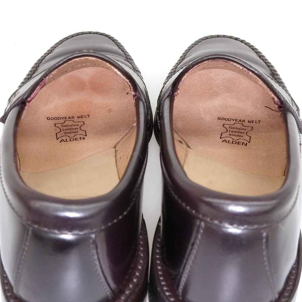 オールデン 99162 コインローファー バーガンディー コードバン サイズ