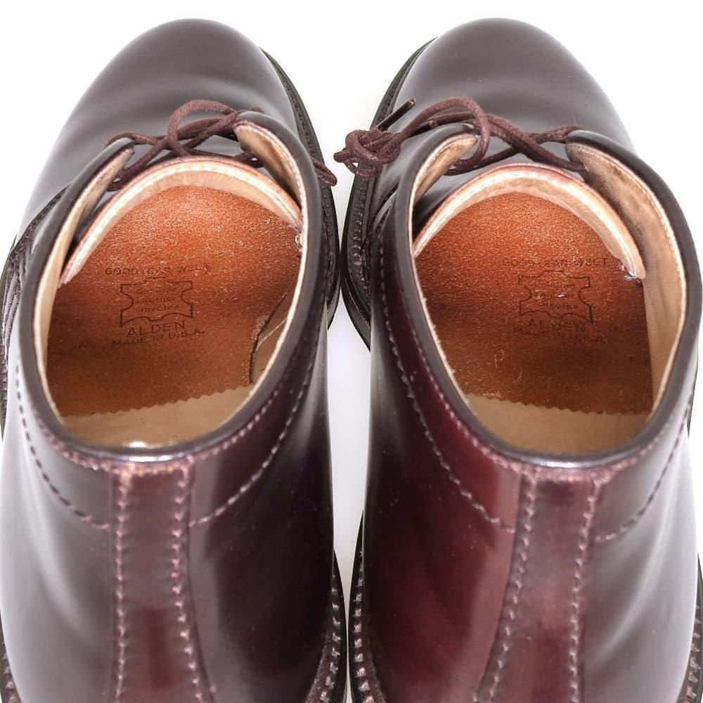 オールデン 1357 チャッカブーツ コードバン バーガンディ 1339同型