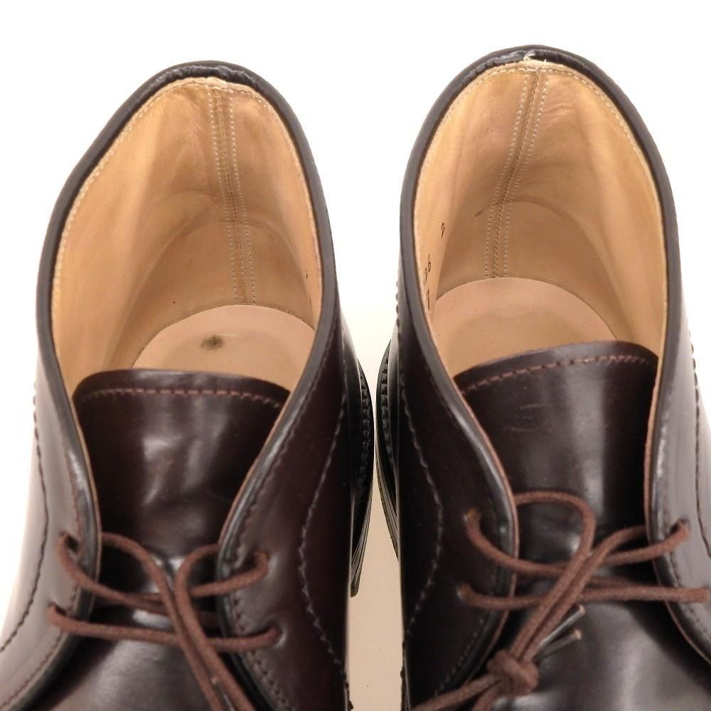 別注　オールデン　コードバン　チャッカブーツ バーガンディ オールデン 1357 チャッカブーツ コードバン バーガンディ 1339同型