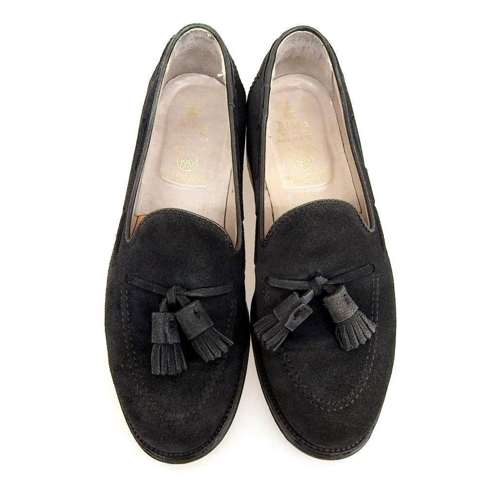 オールデン 36953 タッセルローファー ネイビー スエード BEAUTY&YOUTH