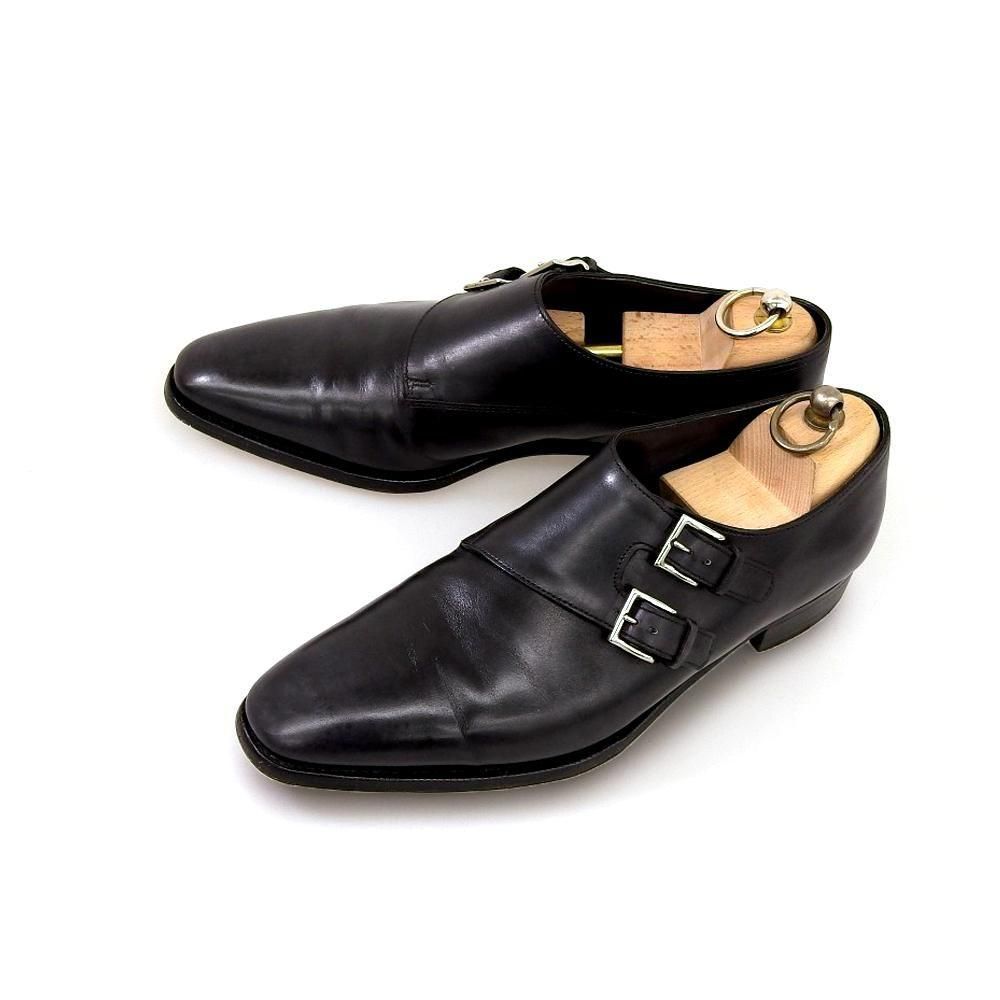 【美品】 UK7 ツリー付 ジョンロブ CHAPEL チャペル 茶 ウィリアム 美品】 UK7 ツリー付 ジョンロブ CHAPEL チャペル 茶 ウィリアム