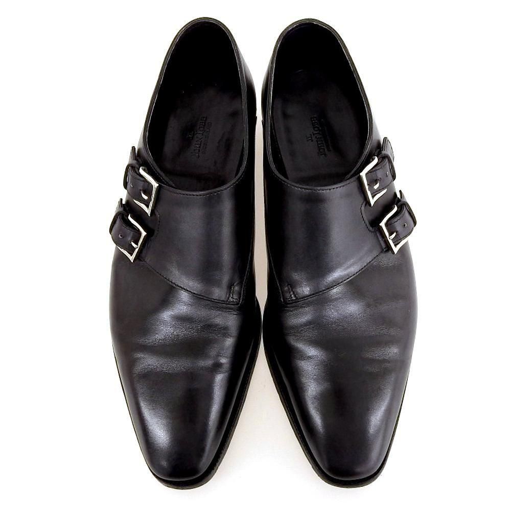 ジョンロブ CHAPEL(チャペル)ダブルモンク ブラック ミュージアム