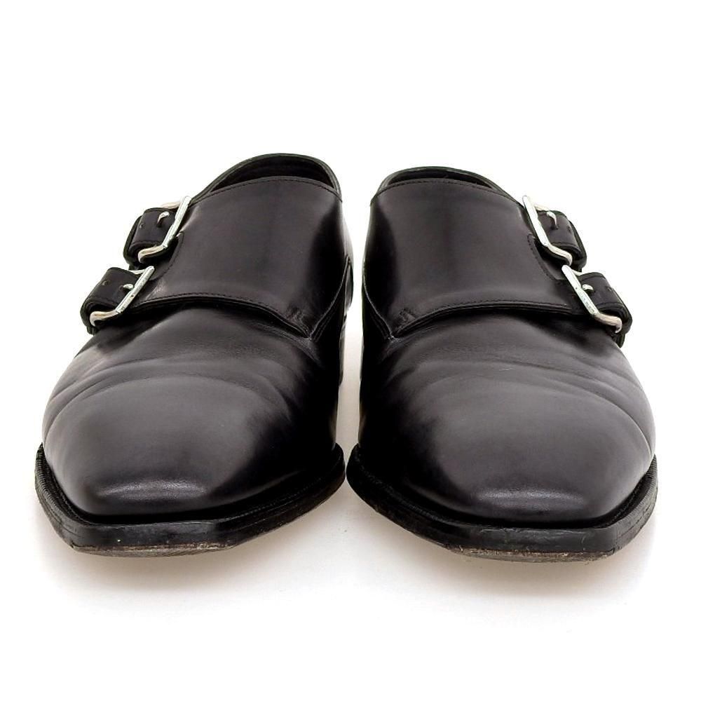 ジョンロブ CHAPEL(チャペル)ダブルモンク ブラック ミュージアム