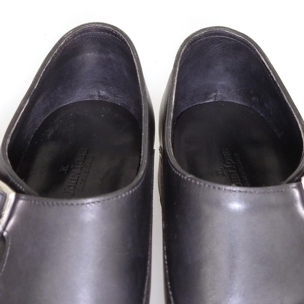 ジョンロブ CHAPEL(チャペル)ダブルモンク ブラック ミュージアム