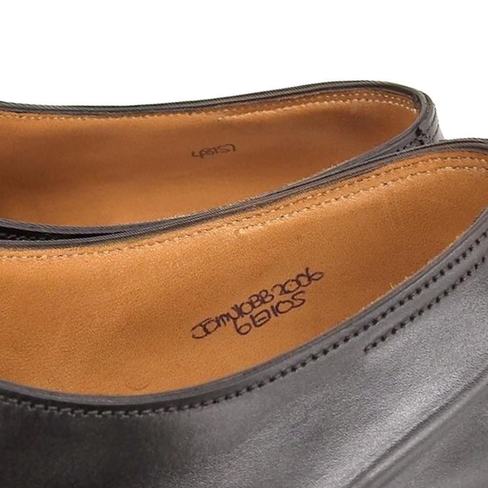 ジョンロブ 2006イヤーモデル ストレートチップ ブラック サイズ6E