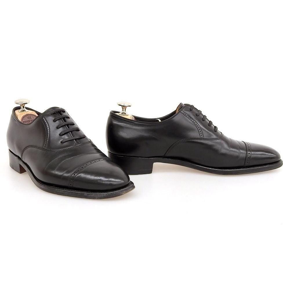 ジョンロブ PHILIP2(フィリップ2)パンチドキャップトゥ ブラック