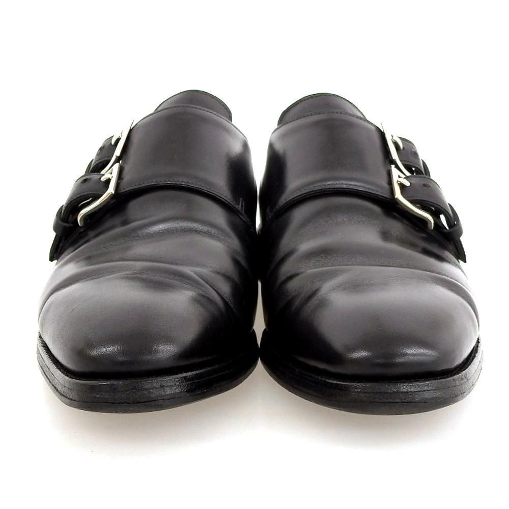 ジョンロブ NASEBY(ナセビー)ダブルモンク ブラック プレステージ 黄色