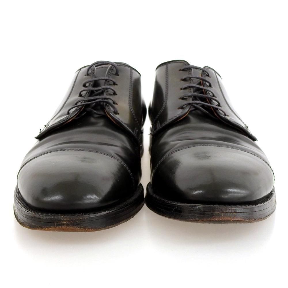 オールデン 06607 ストレートチップ キャップトゥ コードバン ブラック