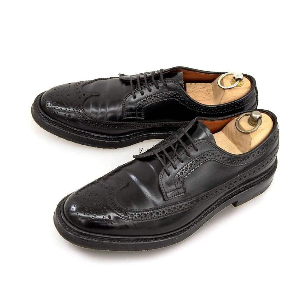 オールデン 9751 ロングウィング フルブローグ コードバン ブラック