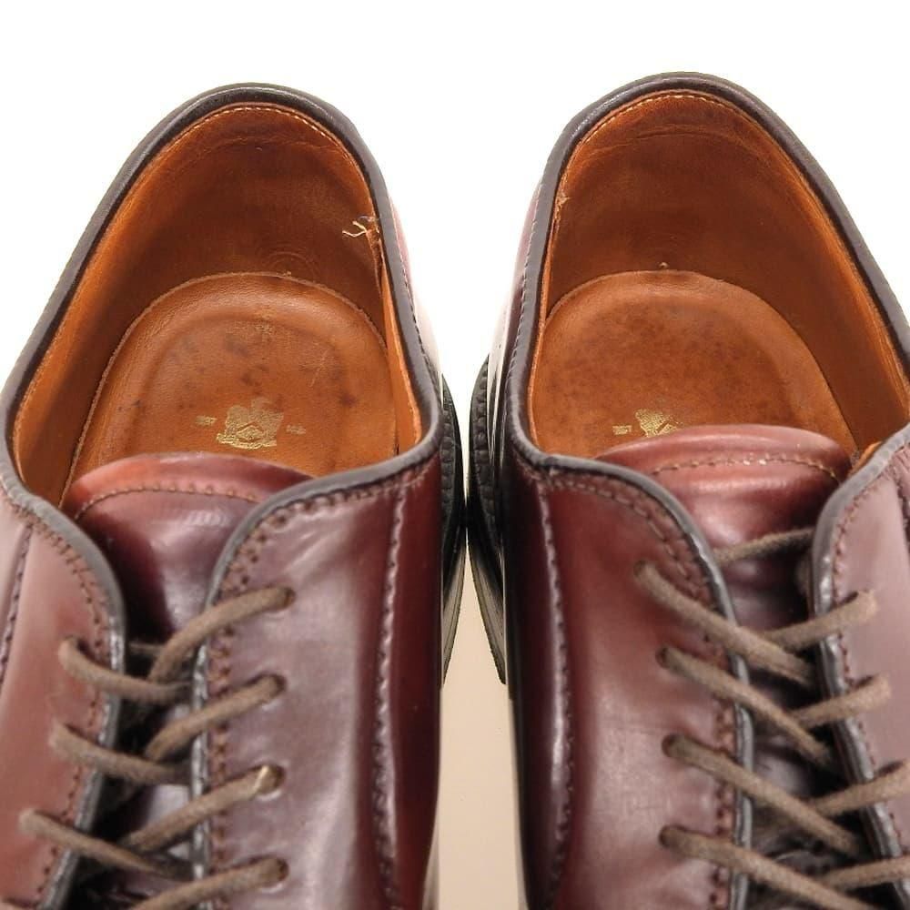 オールデン 990 プレーントゥ コードバン バーガンディ サイズ8D