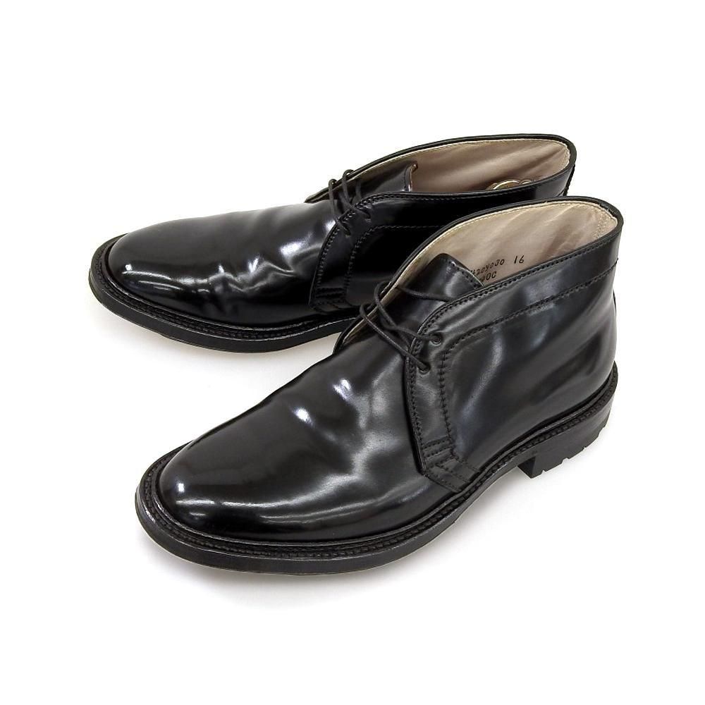 【ケイティ】オールデン コードバン1340 チャッカブーツ サイズ7.5 オールデン 1340C チャッカブーツ ブラック コードバン コマンドソール