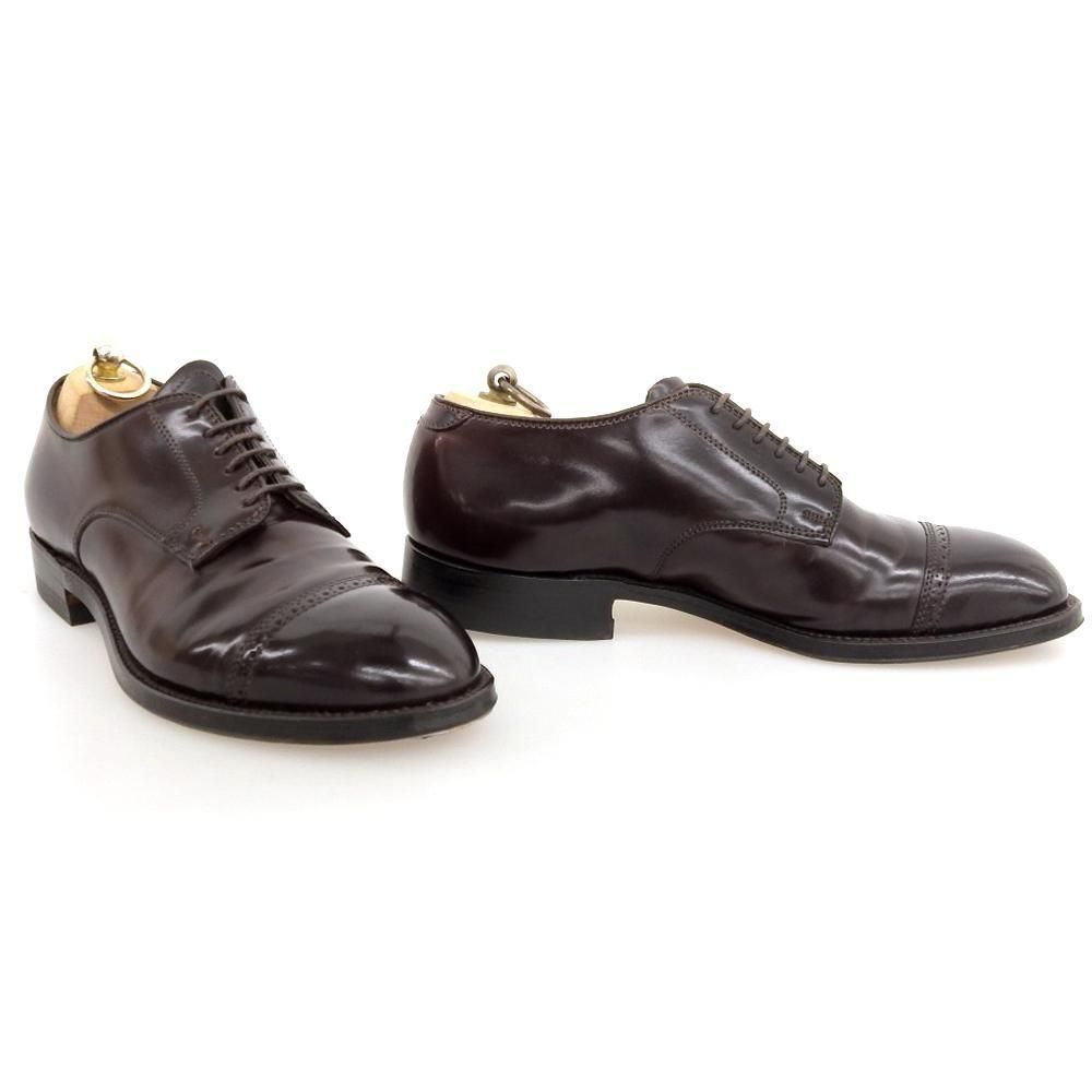 【未使用】オールデン　プレーントゥ　ホワイトバック 270 使用数回 オールデン ホワイトバックス 61/2C #5382 - SHOESAHOLIC