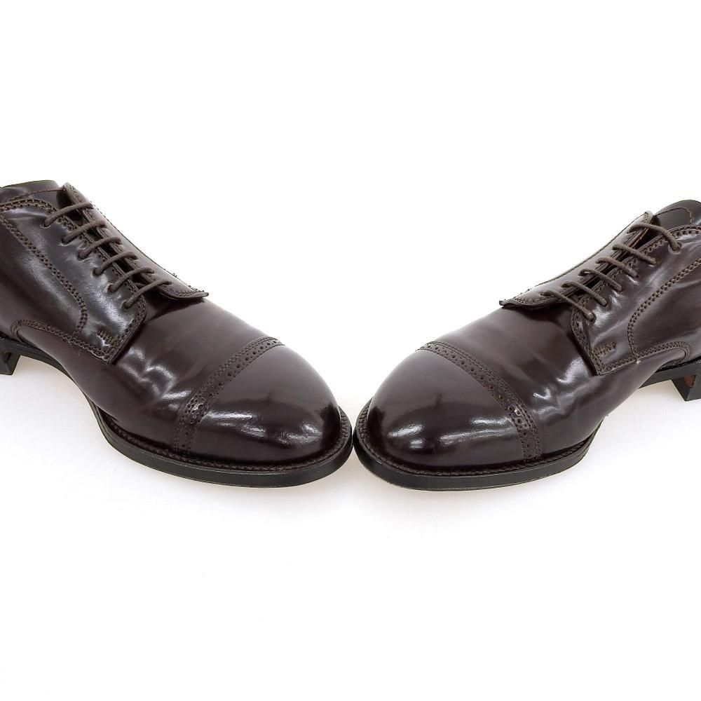 オールデン 56201 パンチドキャップ バーガンディ コードバン