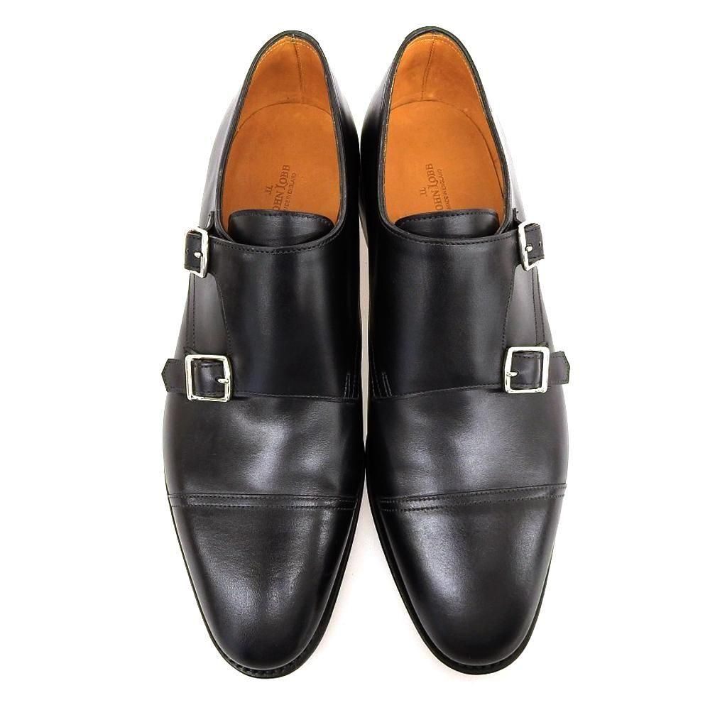 ジョンロブ WILLIAM(ウィリアム)ダブルモンク ブラック 黄色箱期