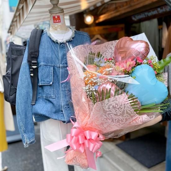 飯塚生花 5000円おまかせ生花バルーン花束 バルーン少なめ 姫路市 花屋 飯塚生花店 Iihana総合ネット注文サイト 胡蝶蘭 スタンド花 花ギフト 御祝いアレンジ花束 プリザ ドライフラワー ブライダル お供え花 飯塚生花 5000円おまかせ生花バルーン花束 バルーン少なめ 姫路市 花屋 飯塚生花店 Iihana総合ネット注文サイト 胡蝶蘭 スタンド花 花ギフト 御祝いアレンジ花束 プリザ ドライフラワー ブライダル お供え花