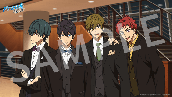 プレミアム名場面DP Free!DF ED_C.043_遙・真琴・郁弥・旭 - 京 プレミアム名場面DP Free!DF ED_C.043_遙・真琴・郁弥・旭 - 京