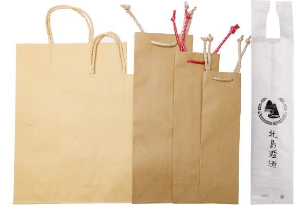お酒用レジ袋 - 北島酒造株式会社