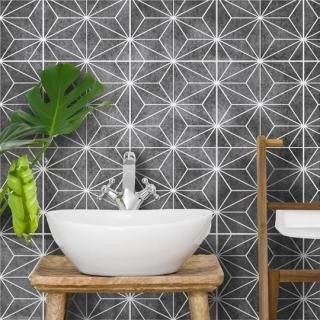 ステンシルシート KANSAI Tile Stencil 10cm×10cm - HAPPY HOME