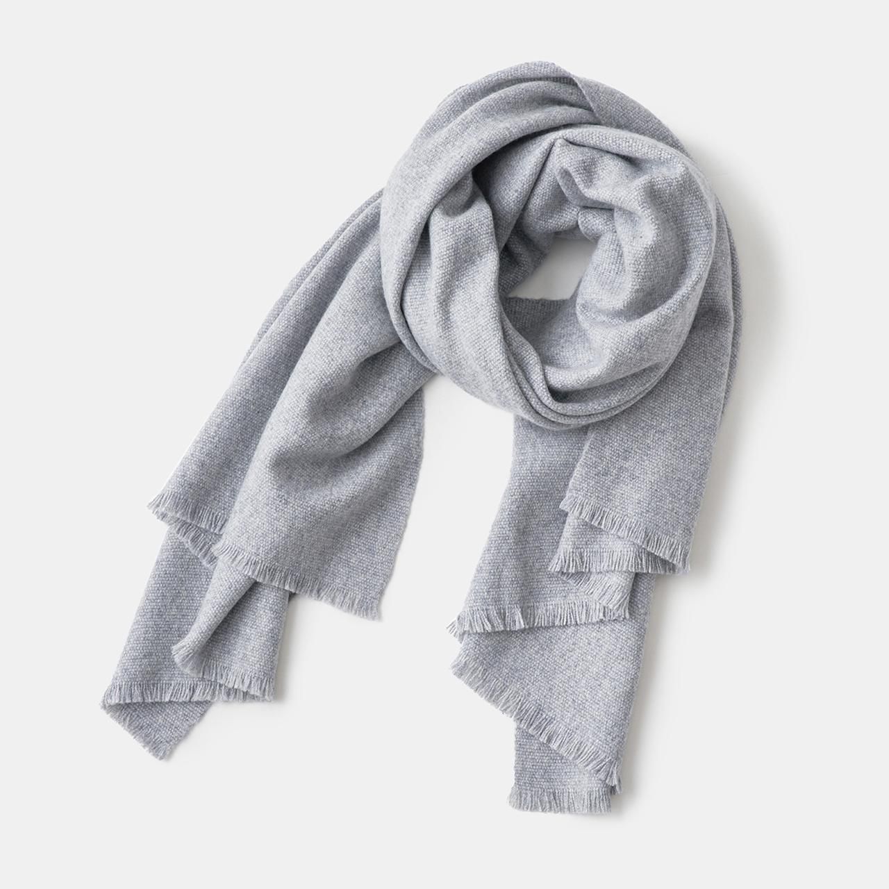 MAISON CARRÉE CASHMERE Stardust STOLE CASHMERE STARDUST STOLEGRAY - maisoncarree