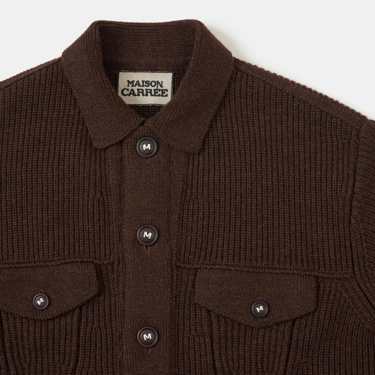 WOOL G-JyanBROWN - maisoncarree WOOL G-JyanBROWN - maisoncarree
