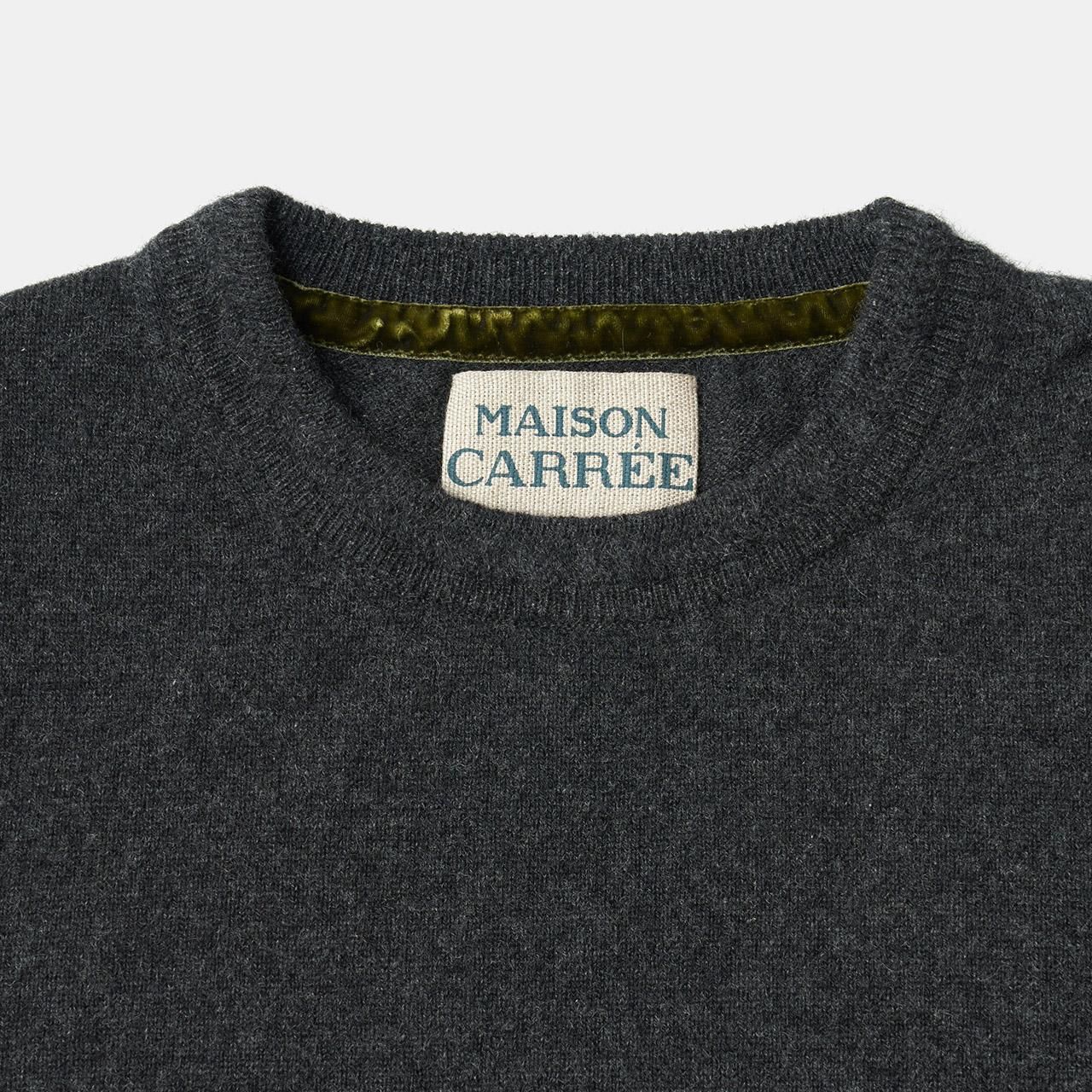 maison carree ニット CASHMERE MILKY WAY CABLE KNITWHITE - maisoncarree