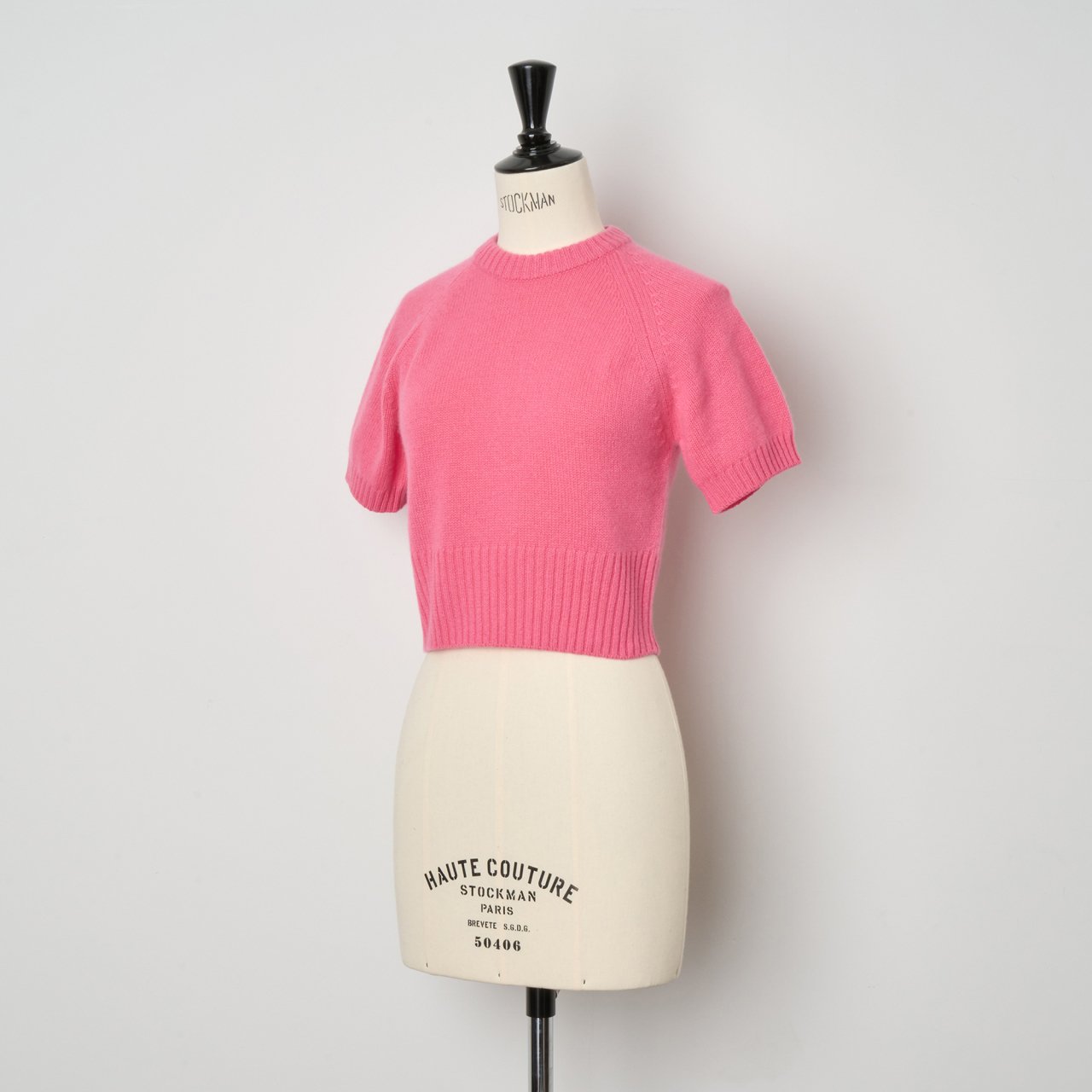 CASHMERE MINI TOPS<BR>PINK