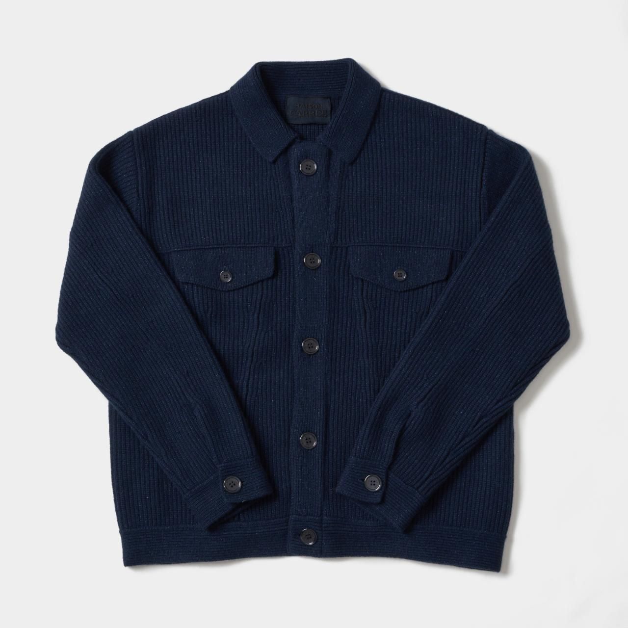 Maison carree メゾンカレ　カシミア　 G-Jyan BLACK Maison carree メゾンカレ カシミア G-Jyan BLACK