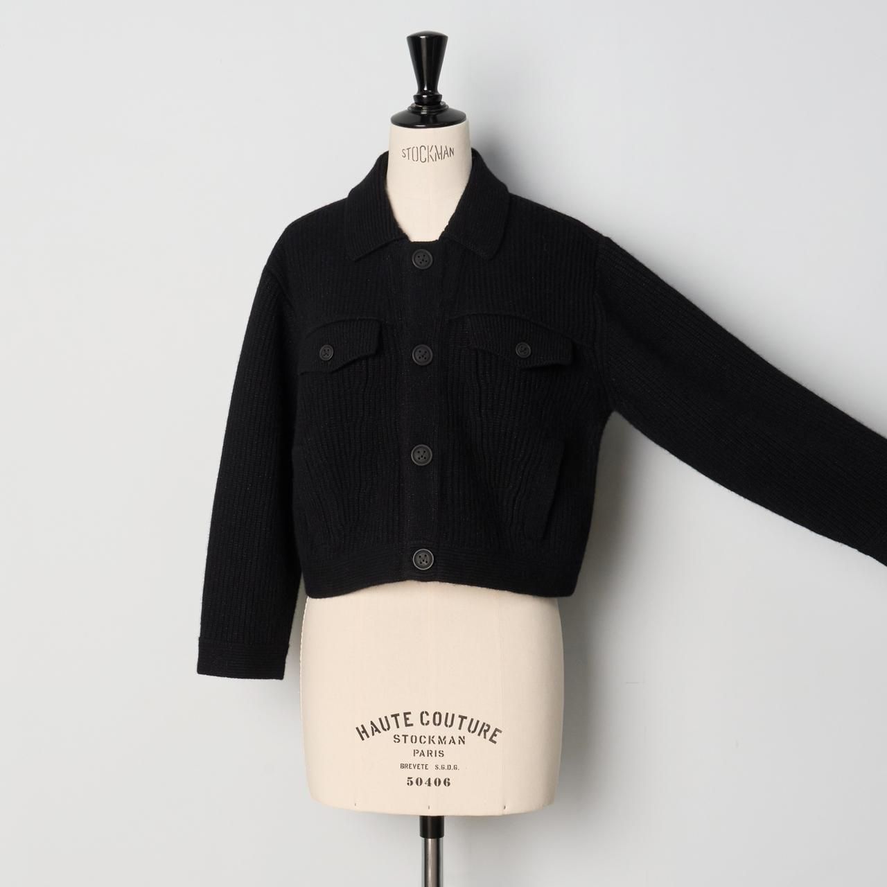 CASHMERE MILKY WAY MINI G-JANBLACK - maisoncarree