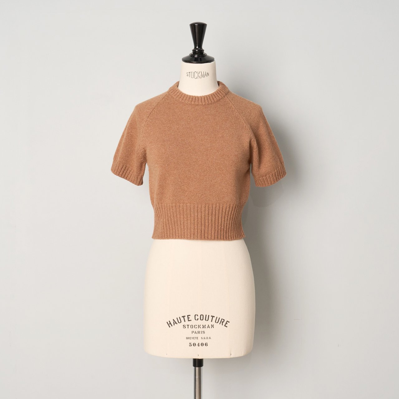 CASHMERE MILKY WAY MINI TOPS<BR>CAMEL