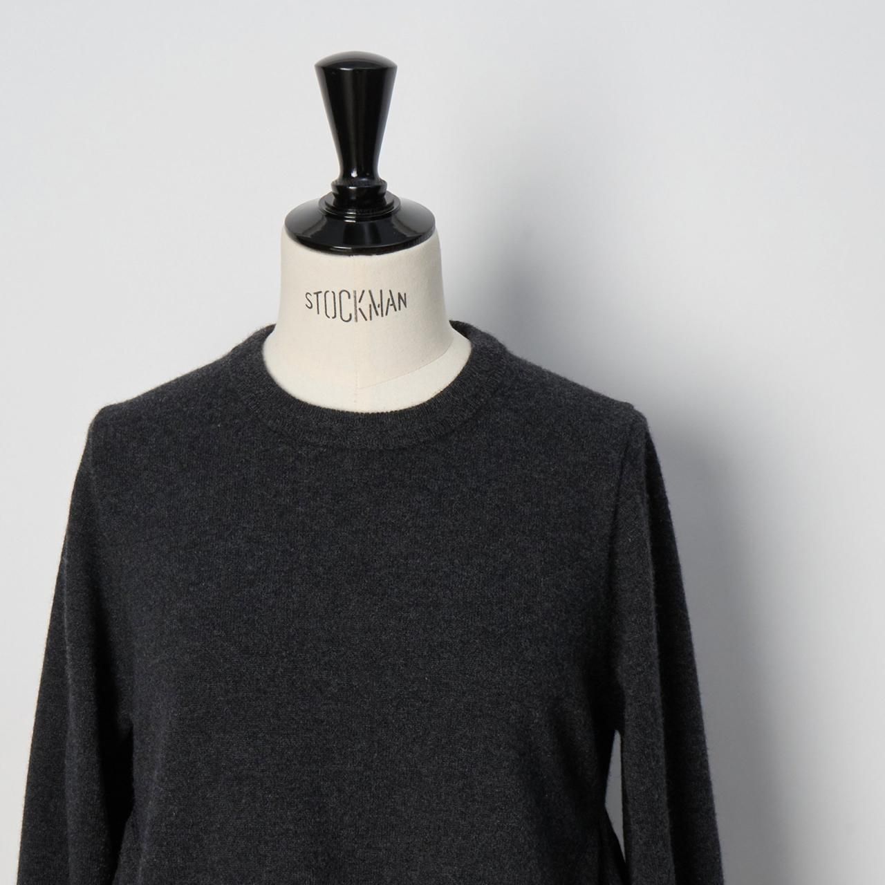 maison carree ニット CASHMERE CABLE KNITKHAKI MELANGE - maisoncarree