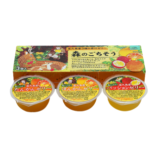 森のごちそう 屋久島産3種の果汁ゼリー