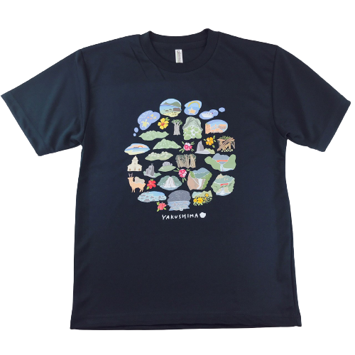 屋久島イラストtシャツ ぷかり堂オンラインストア 屋久島イラストtシャツ ぷかり堂オンラインストア