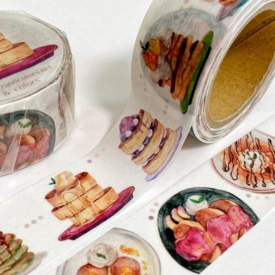 お得な3点セット マステ 廃盤 マスキングテープ 文房具 パン ケーキ 幅広 bande パンケーキ | 通販 マスキングテープ専門店このはな