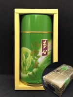 新茶 奥久慈煎茶【夢心】200g缶箱入