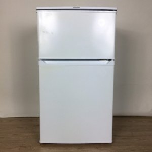 アイリスオーヤマ／IRIS OHYAMA 冷凍冷蔵庫 90L 2017年 IRR-A09TW-W【中古】