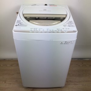 東芝TOSHIBA洗濯機2015年AW-6G2(W)【中古】