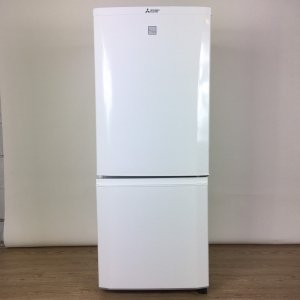 MITSUBISHI／三菱電機 冷凍冷蔵庫 146L 2017年 MR-P15EA-KW【中古】