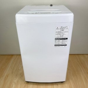 【中古】東芝 TOSHIBA 洗濯機 2018年 4.5kg AW-45M7【動作保証付き】W