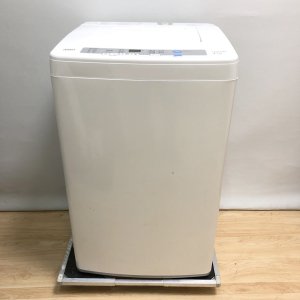 アクア AQUA 全自動洗濯機 4.5kg 2015年製 AQW-S45C【中古】W