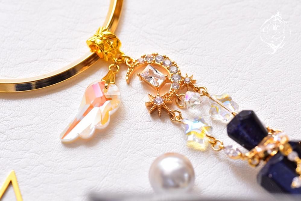 天使の香水瓶【ロングネックレス】 - Carino works