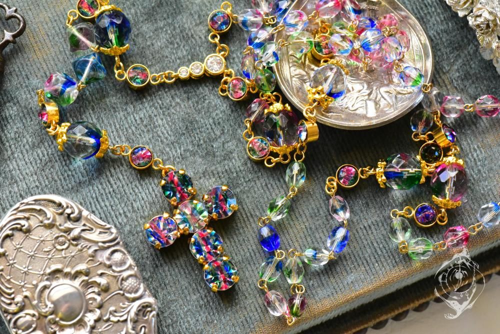 アイリスガラス【ロザリオ】 - Carino works